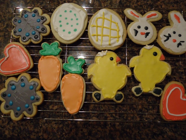 Easter Cookies instead of Candy