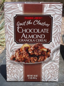 TJ's Chocolate Just the clusters granola