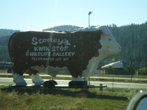 Roadside Attraction outside of Whitefish Montana
