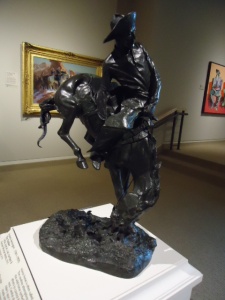 @ the Whitney Western Art Museum in Cody Wyominf, this a Remington!