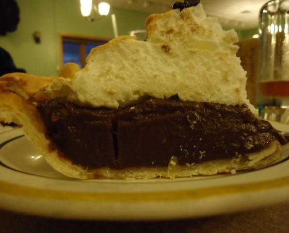 Chocolate-Peanut Butter Pie @ Aro Restaurant in Sundance Wyoming